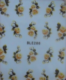 Stickers yellow rose