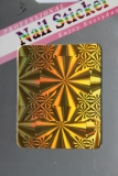 Metallic Folie selbstklebend Gold Sterne