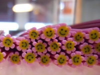 Soft Ceramic bar Flower Smiley rose