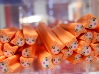 Fimo Stange Kitty orange