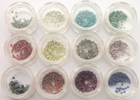 12 pcs. Metallic Flakes 12 colors2