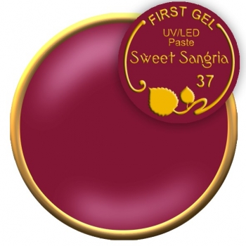 FIRST GEL Gelpaste UV/LED Sweet Sangria-37, 5g.