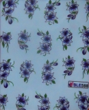 Sticker Blumen lila