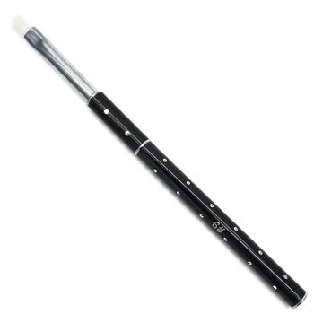 Strass Gel- Pen,Black Gr. 6