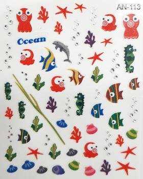 Sticker Fische/Muscheln