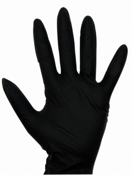 1208 Latex Handschuh schwarz Diabolo M