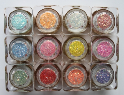 12 Stk. High Gloss Nail Powder