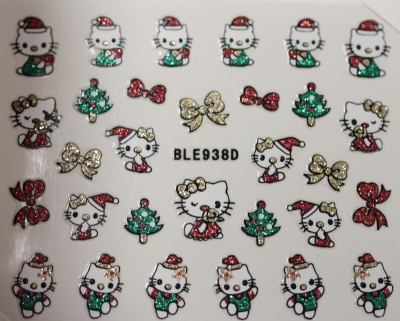 Sticker Hello Kitty Weihnachten