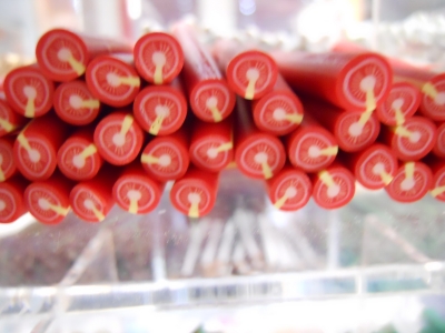 Fimo Stange Früchte Cherrytomate