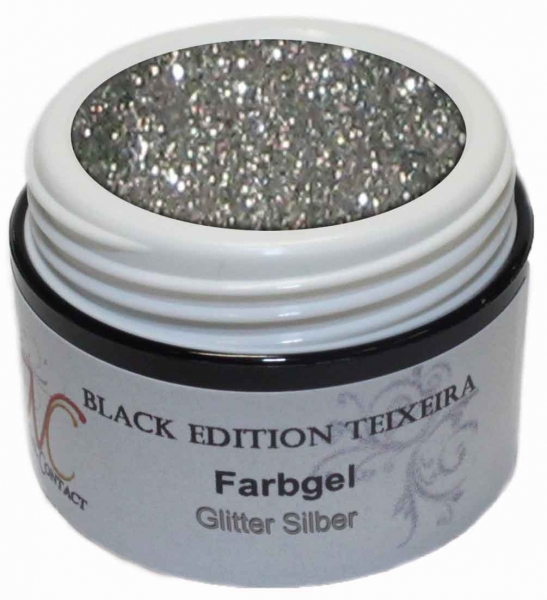 BET05 Glitter Silber Dose