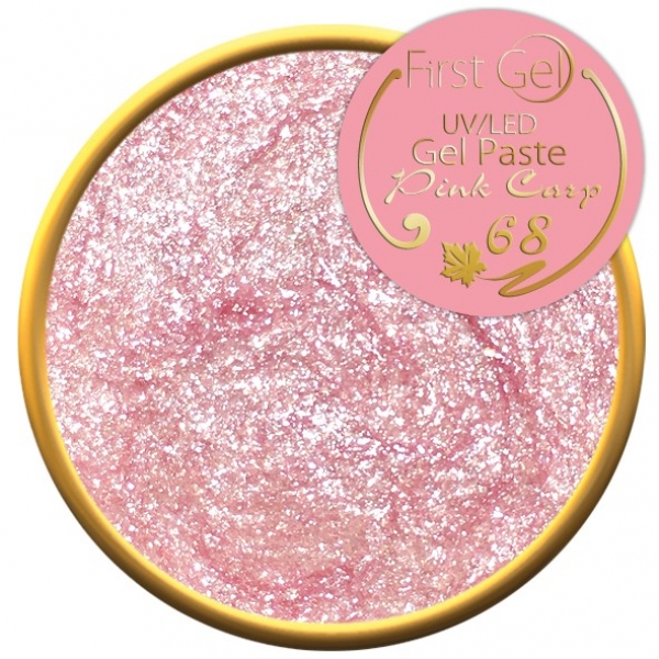 First Gel UV/LED Paste Pink Carp-68, 5g