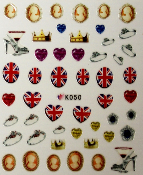 Stickers England/Krone