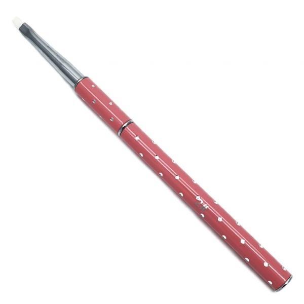 Strass Gel- Pen,Pink Gr. 2