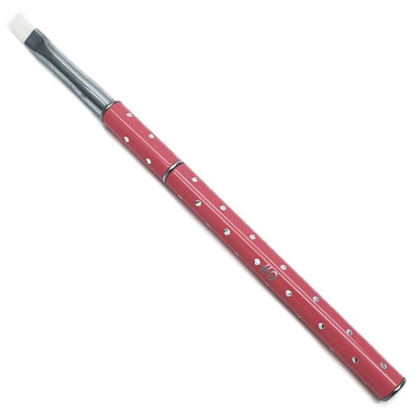 Strass Gel- Pen,Pink Gr. 6