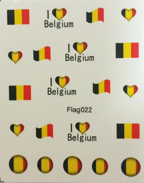 Sheeets of Stickers Belgium