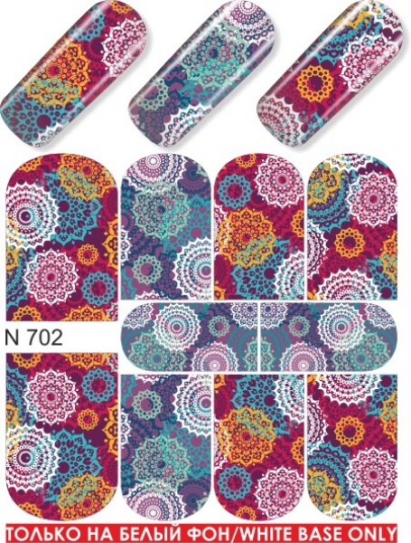 Nail Tattoo-Sticker, N 702