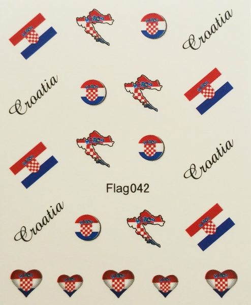 Sheeets of Stickers Croatia