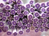 Soft Ceramic bar Flower white-purple