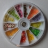 Soft Ceramic Fruits, in a circular disk