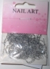 Nail Art Threads, silver